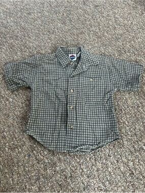Vintage 90s New Legends Kids Plaid Short Sleeve Button Down Shirt